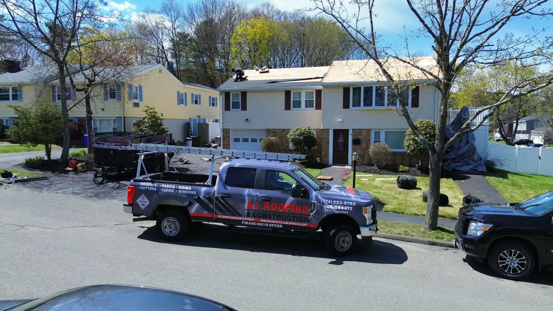 Roofing project in Danvers, Massachusetts